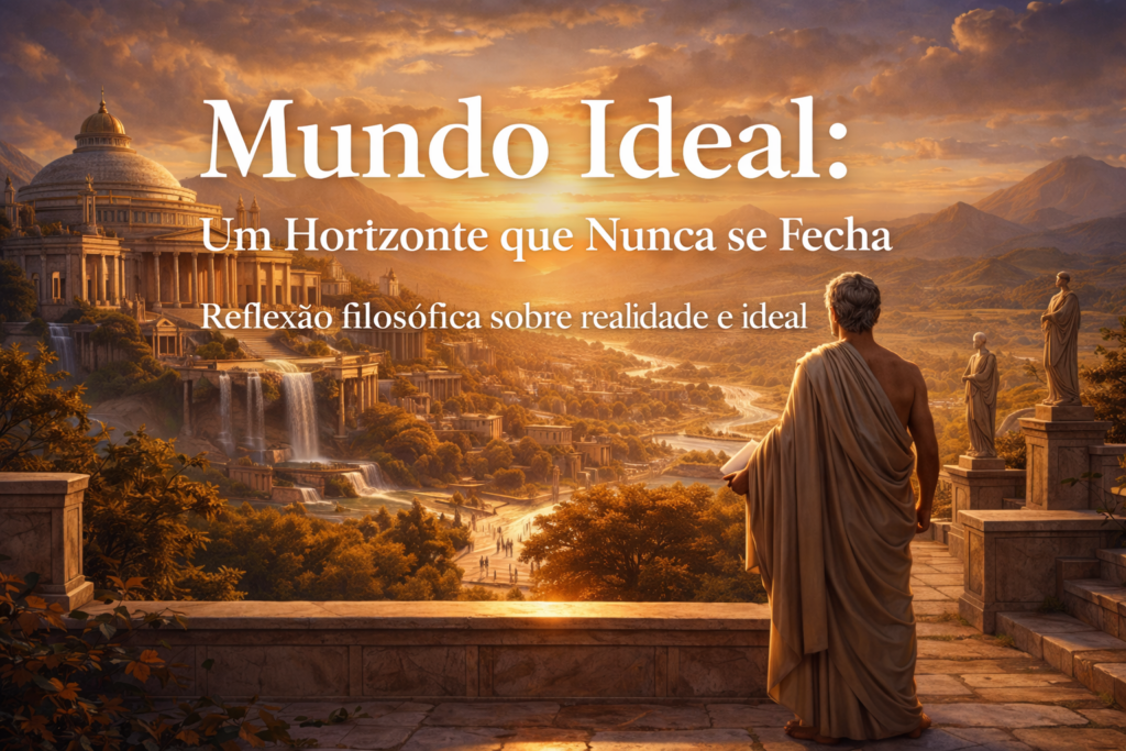 mundo ideal na filosofia inspirado em Platão